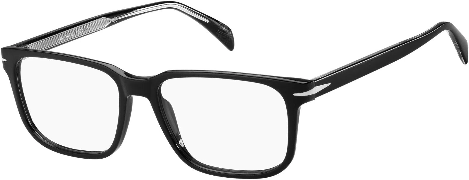 David Beckham DB1022 Eyeglasses - Black Horn - view 2
